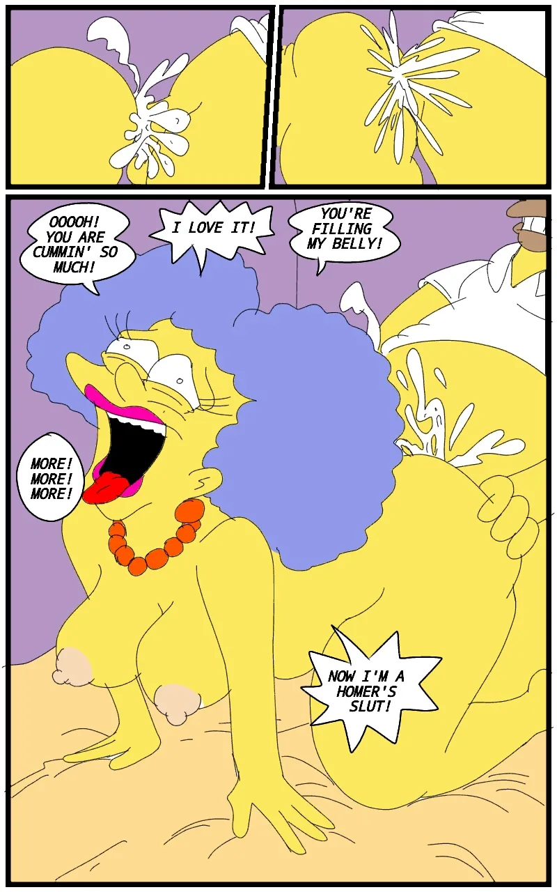Selma’s Struggle- The Simpsons - Page 10