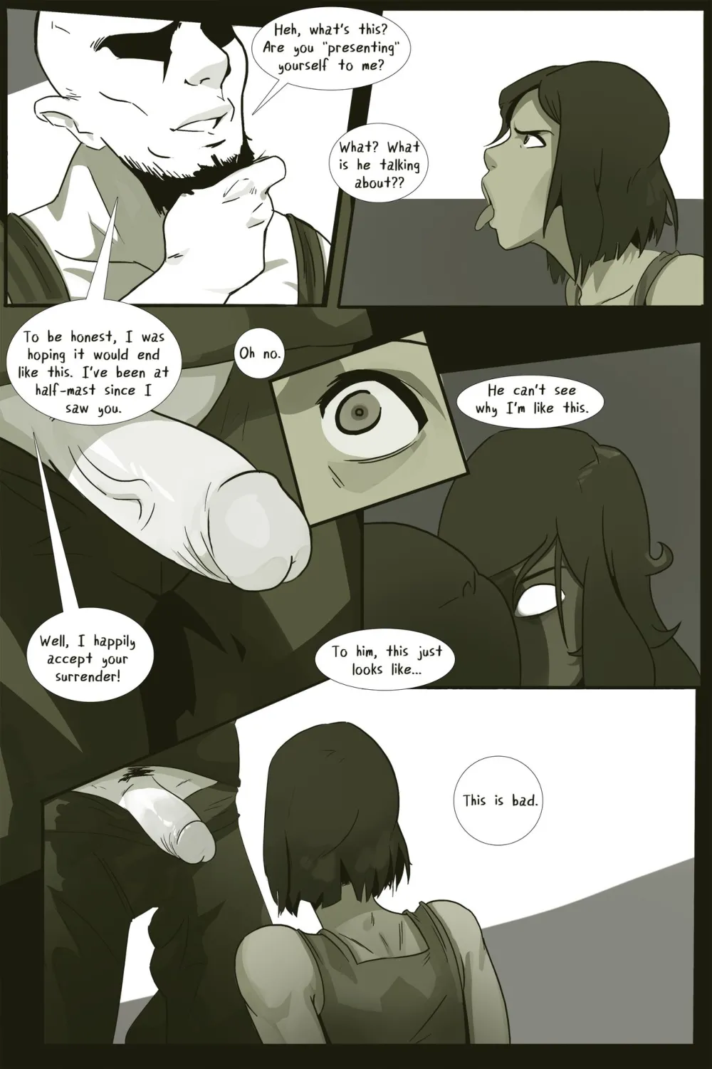 Caged with a Ghost - Page 10