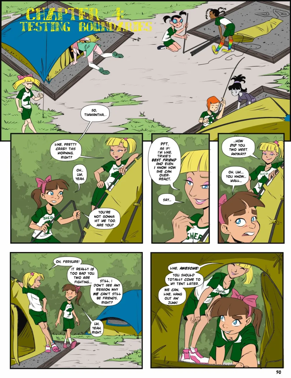 Camp Sherwood 4 - Page 1