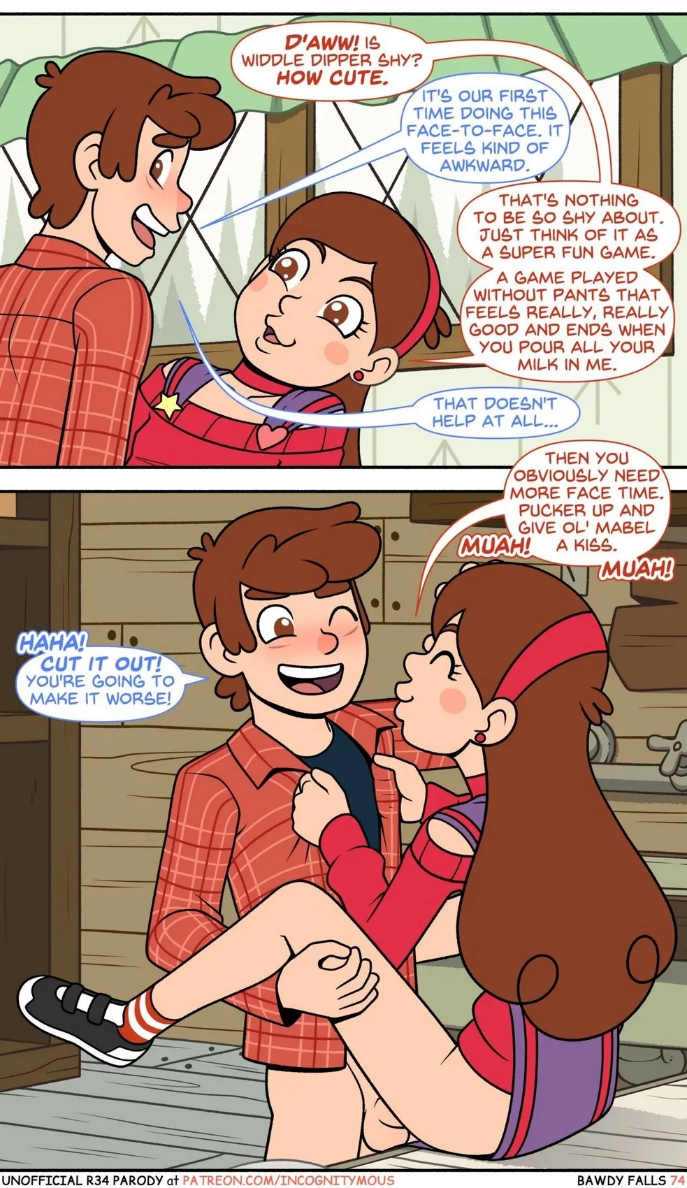 Bawdy Falls- Gravity Falls - Page 73