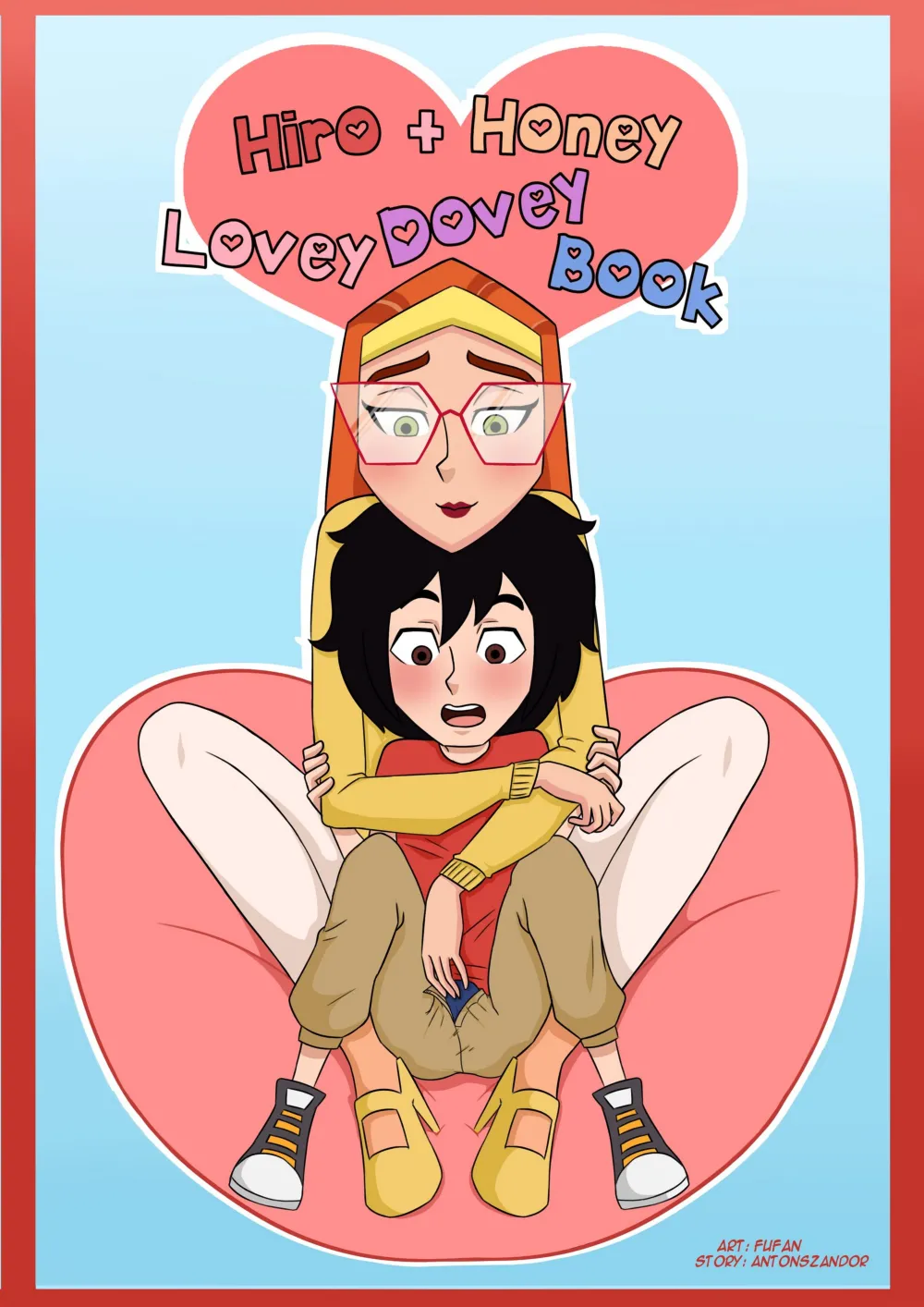 Hiro + Honey Lovey Dovey Book - Page 1