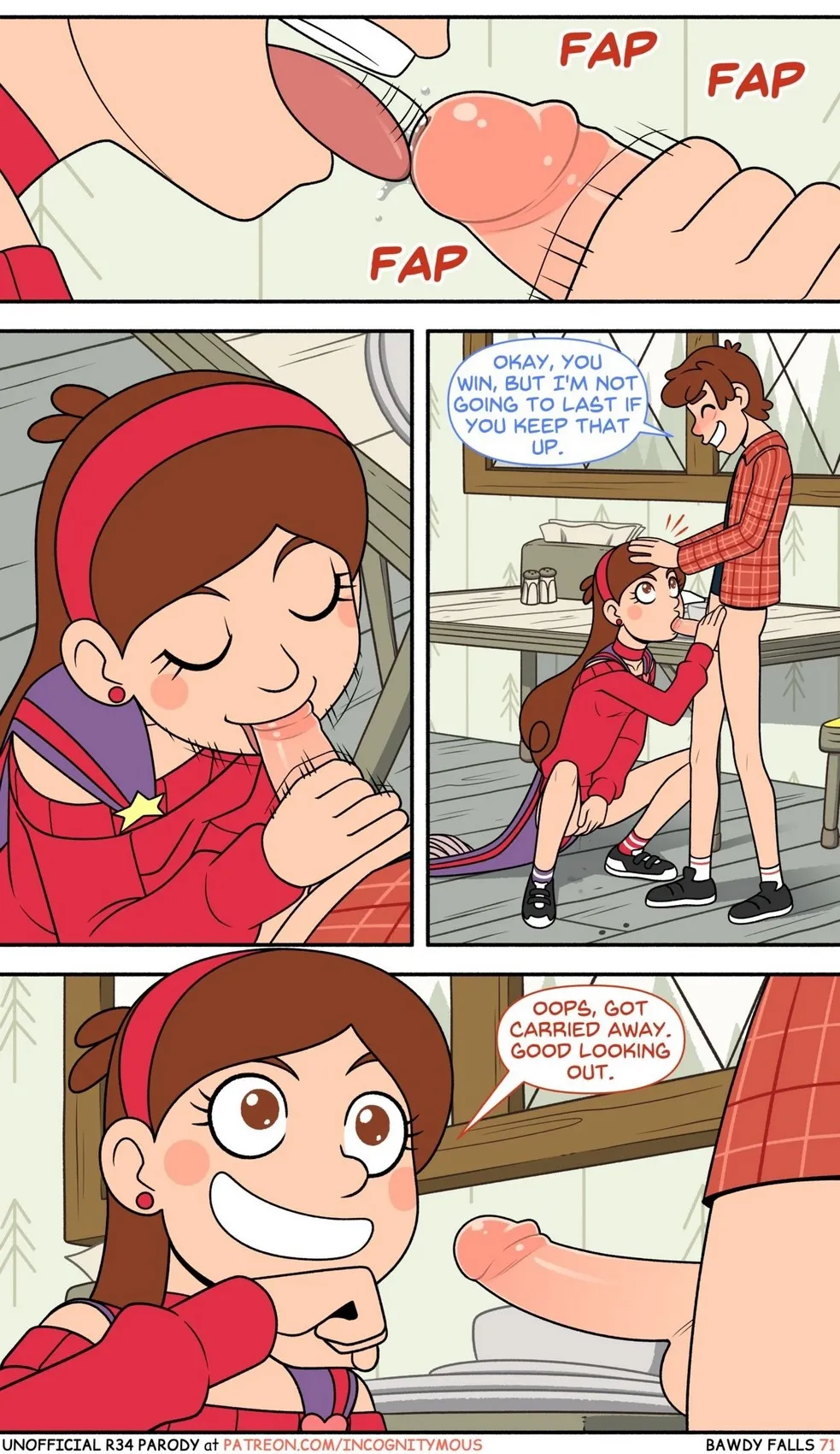 Bawdy Falls- Gravity Falls - Page 70