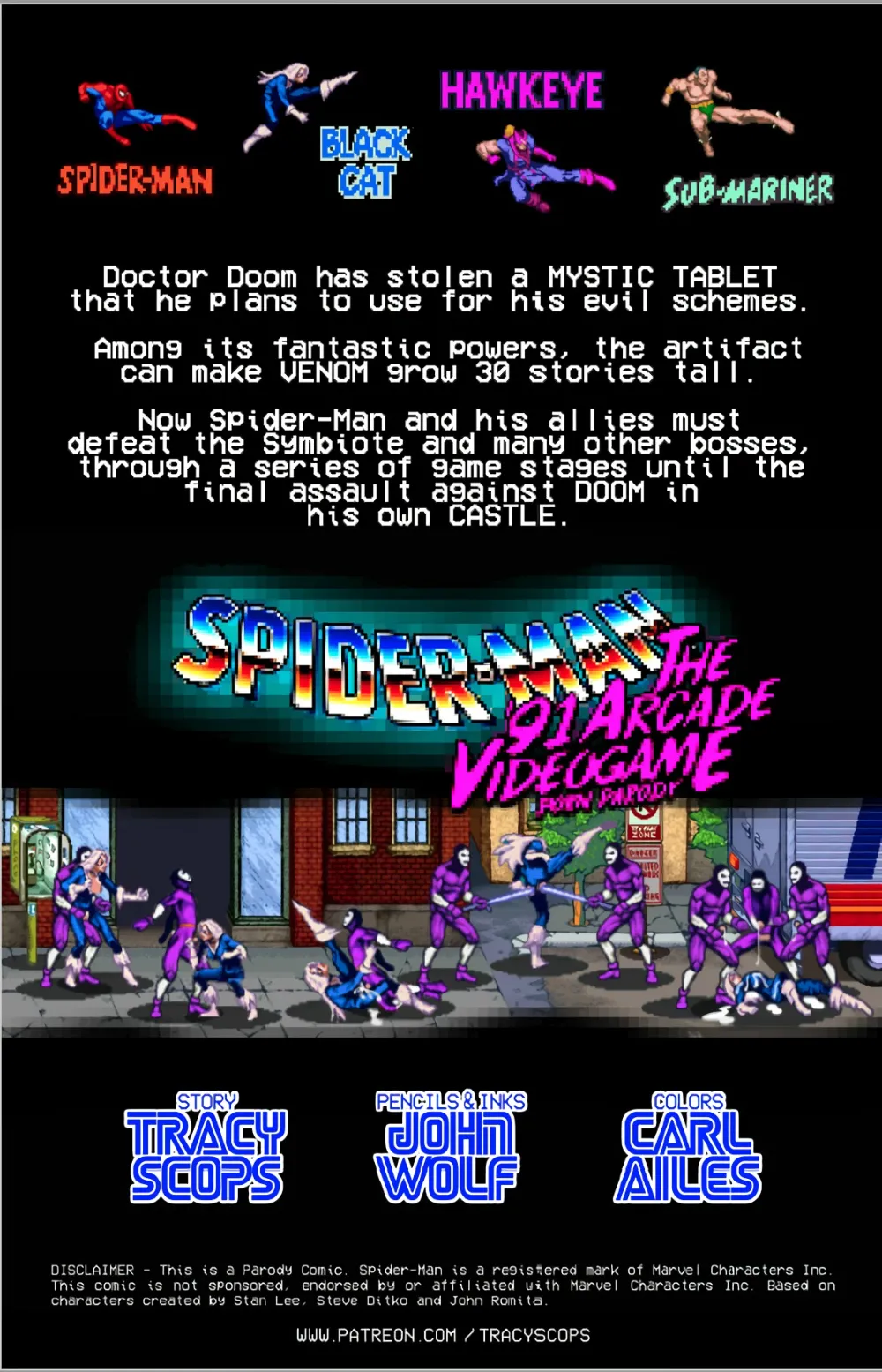 Spider-Man the '91 Arcade Video Game - Page 2