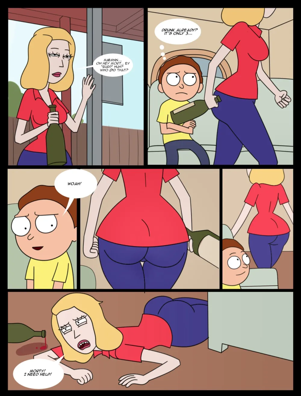 Beth and Morty - Page 1