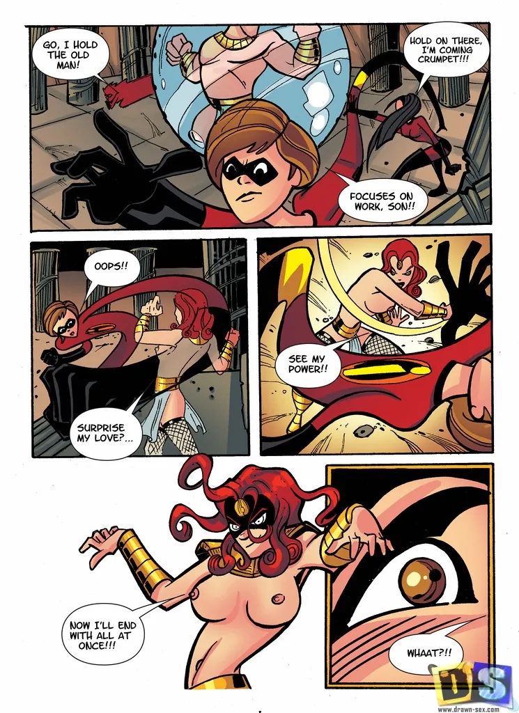 The Incredibles In Egypt- Drawn Sex - Page 7