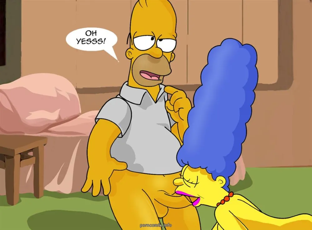 Marge Simpson Does Anal - Page 8