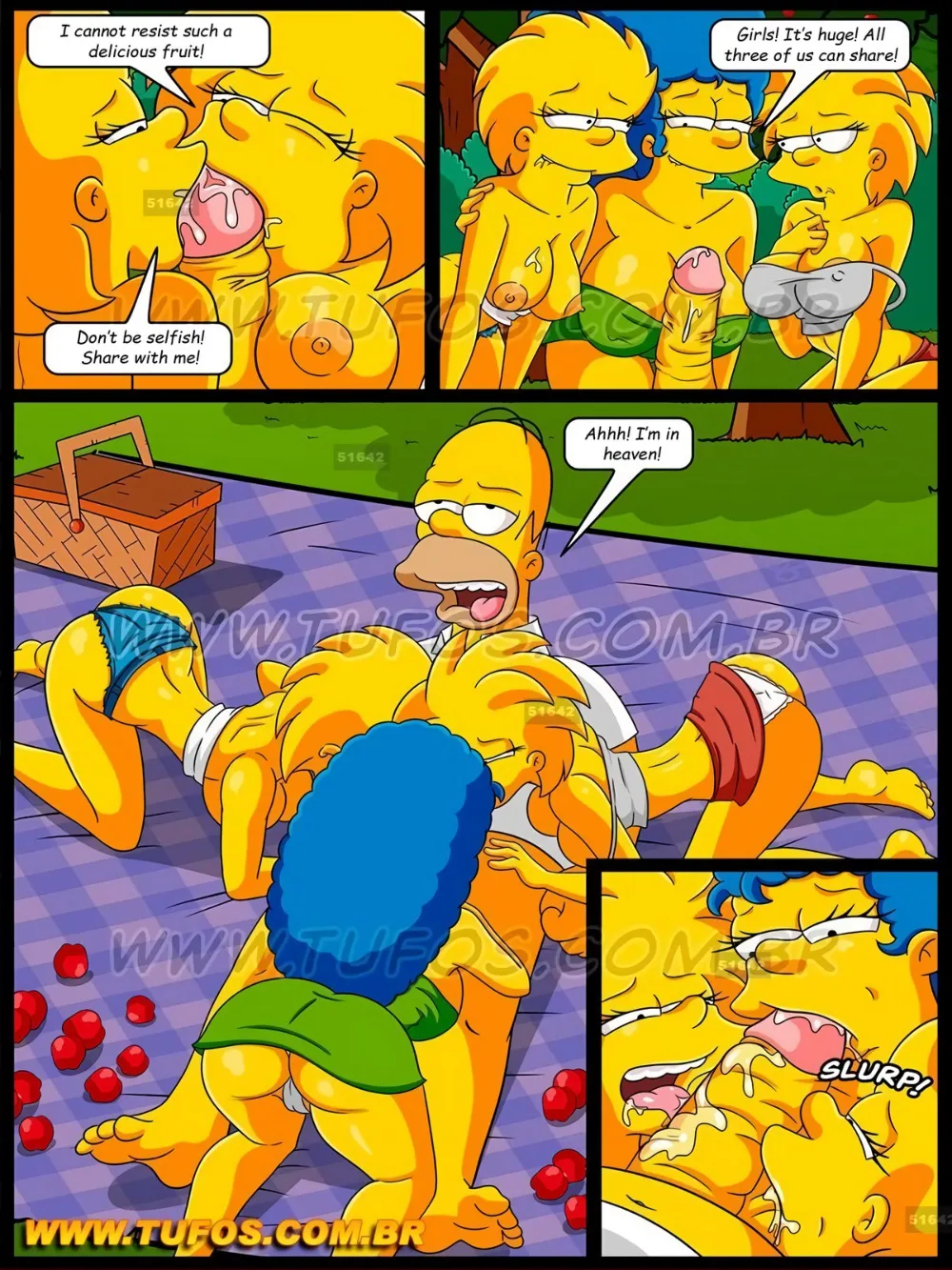 The Simpsons  - Forbidden Picnic - Page 6