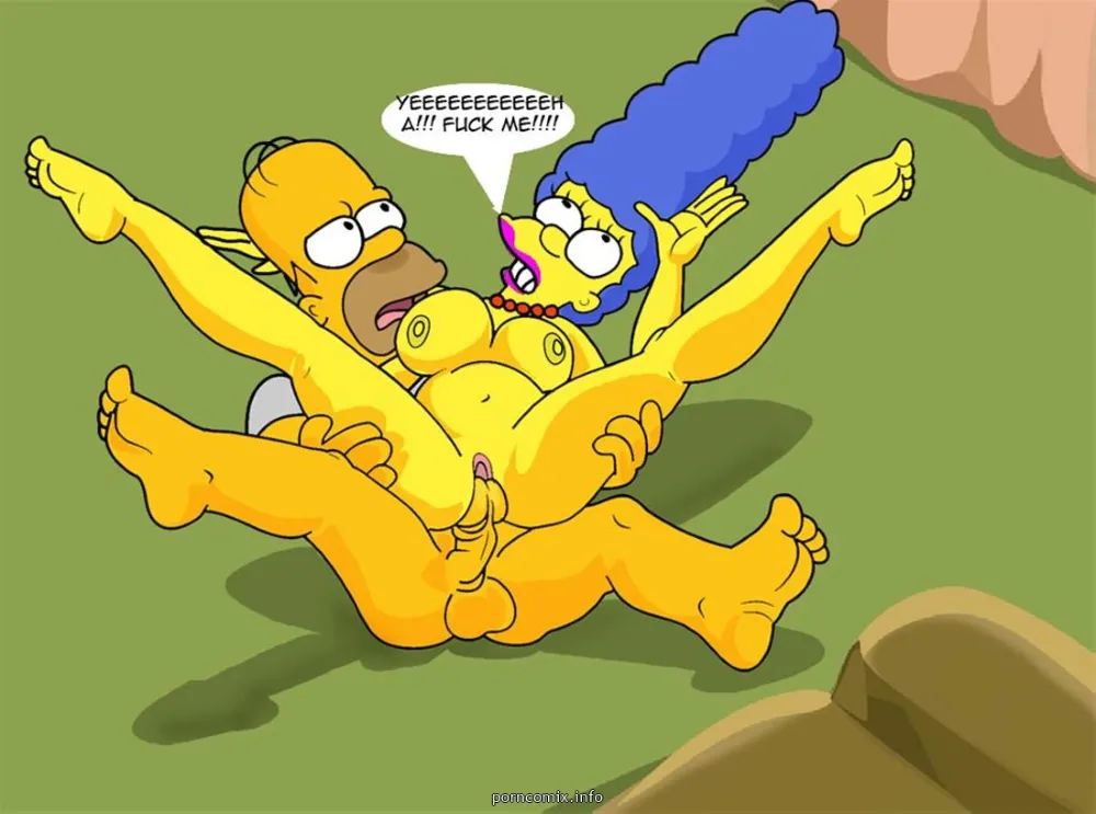 Marge Simpson Does Anal - Page 9