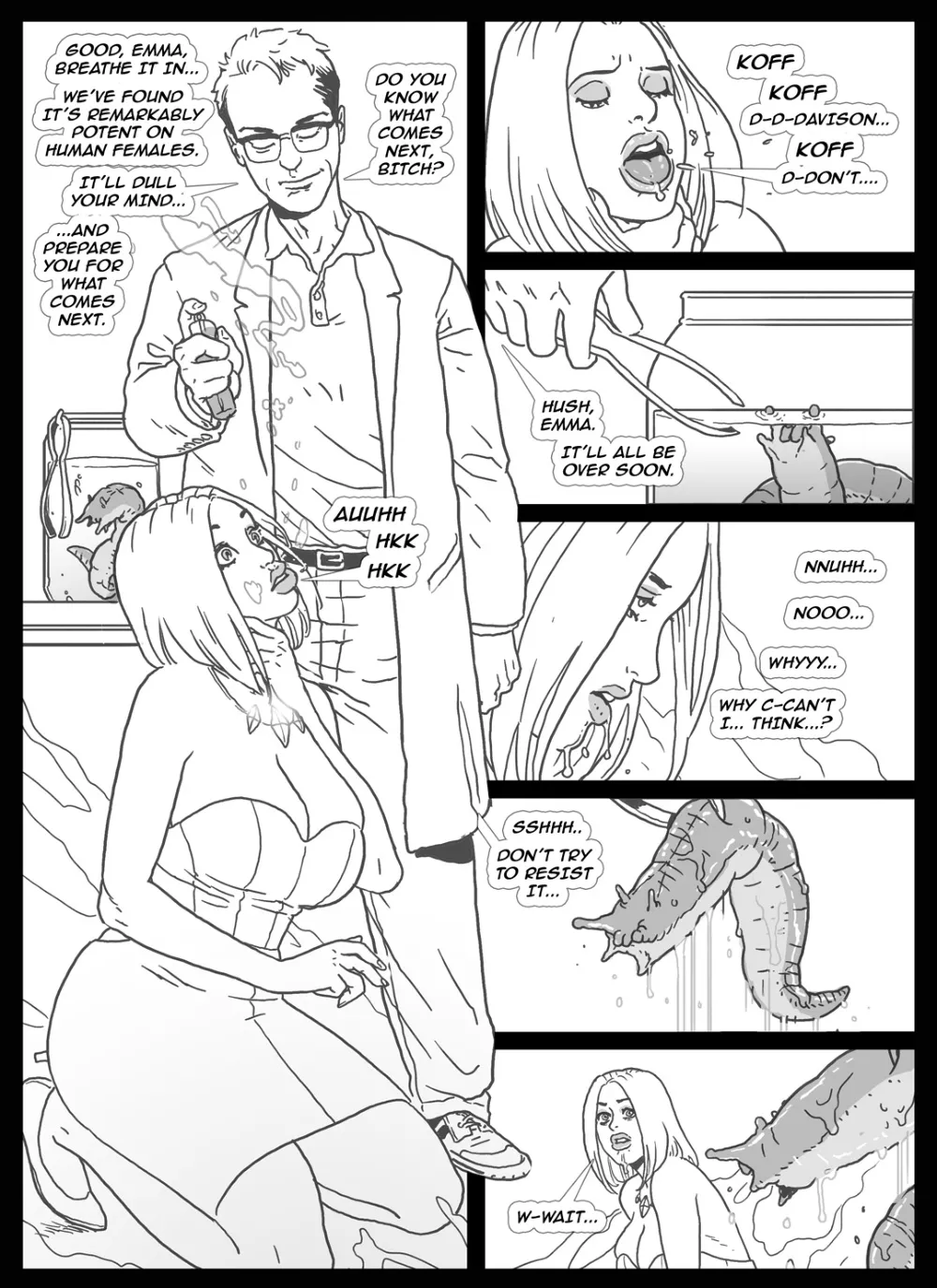 Emma Frost vs. The Brain Worms - Page 8