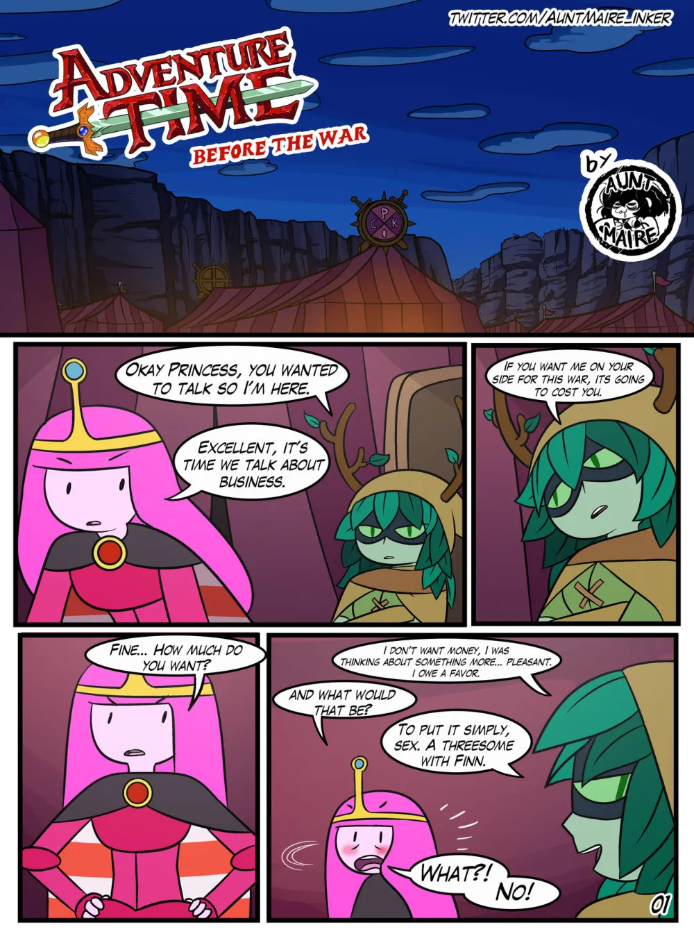 Adventure Time: Before the War - Page 1