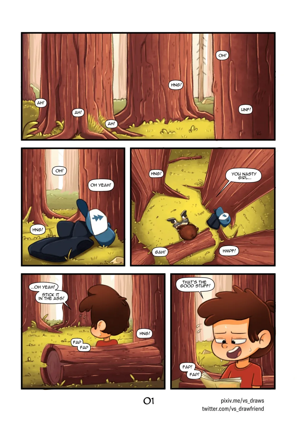 Gravity Falls - Secrets of the Woods - Page 2