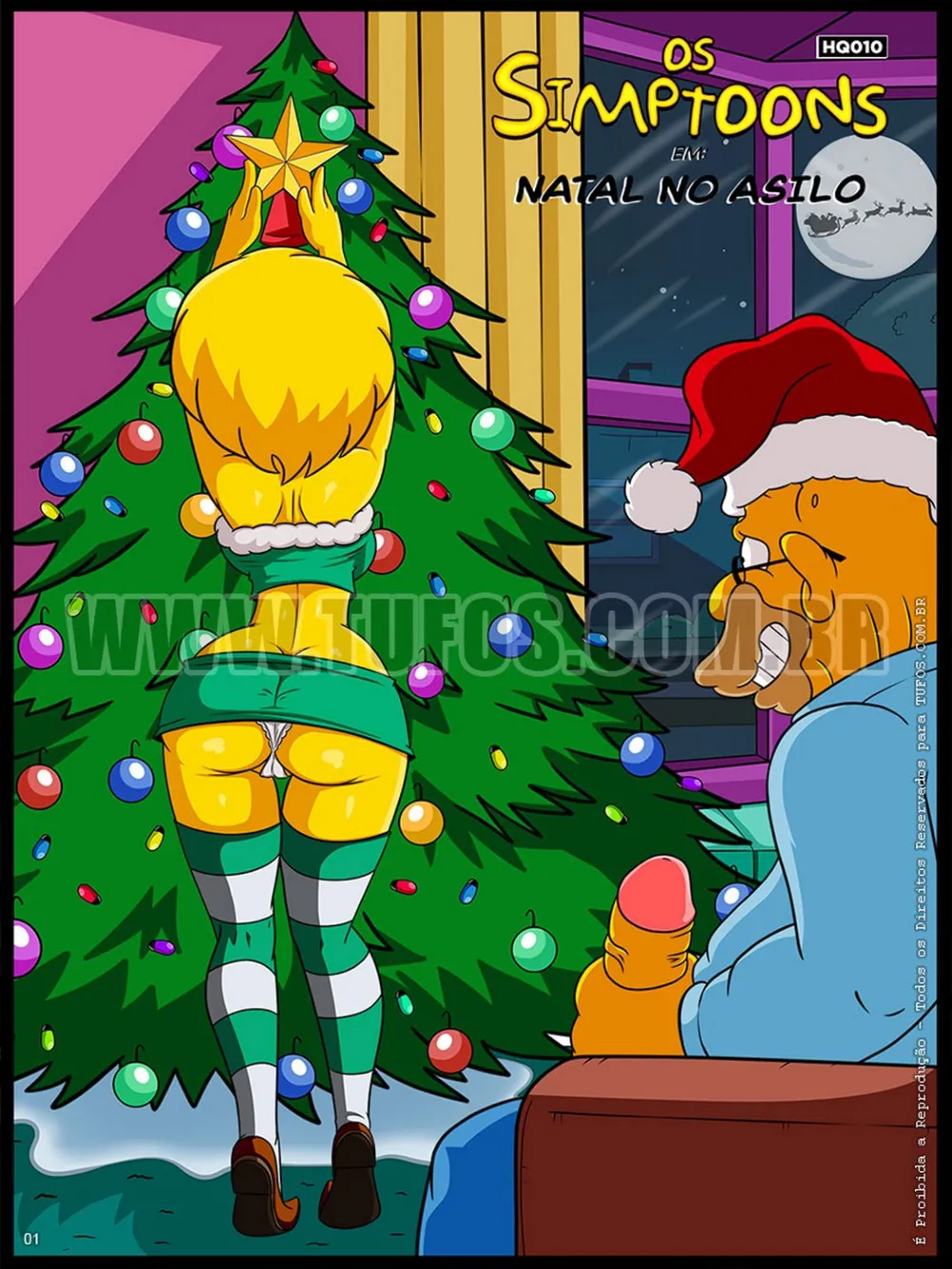 The Simpsons 10 - Christmas at the Retirement Home - Page 1