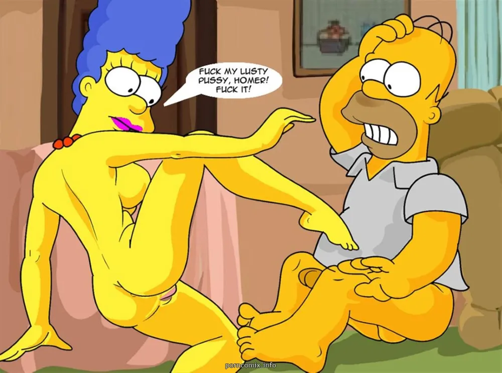 Marge Simpson Does Anal - Page 5
