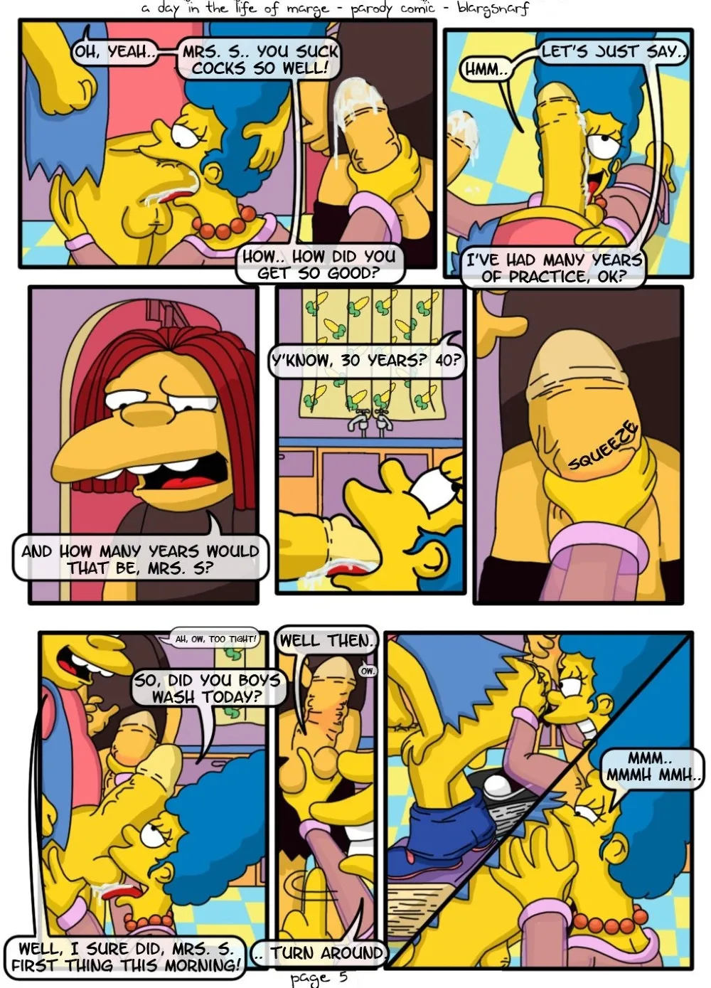 A Day in the Life of Marge - Page 5