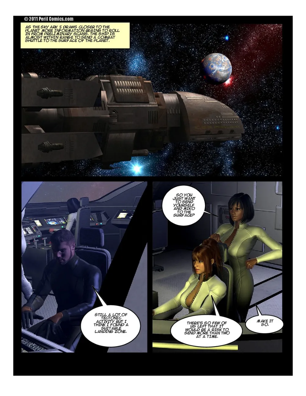 Peril- Predator Planet Sky Ark 5 - Page 3