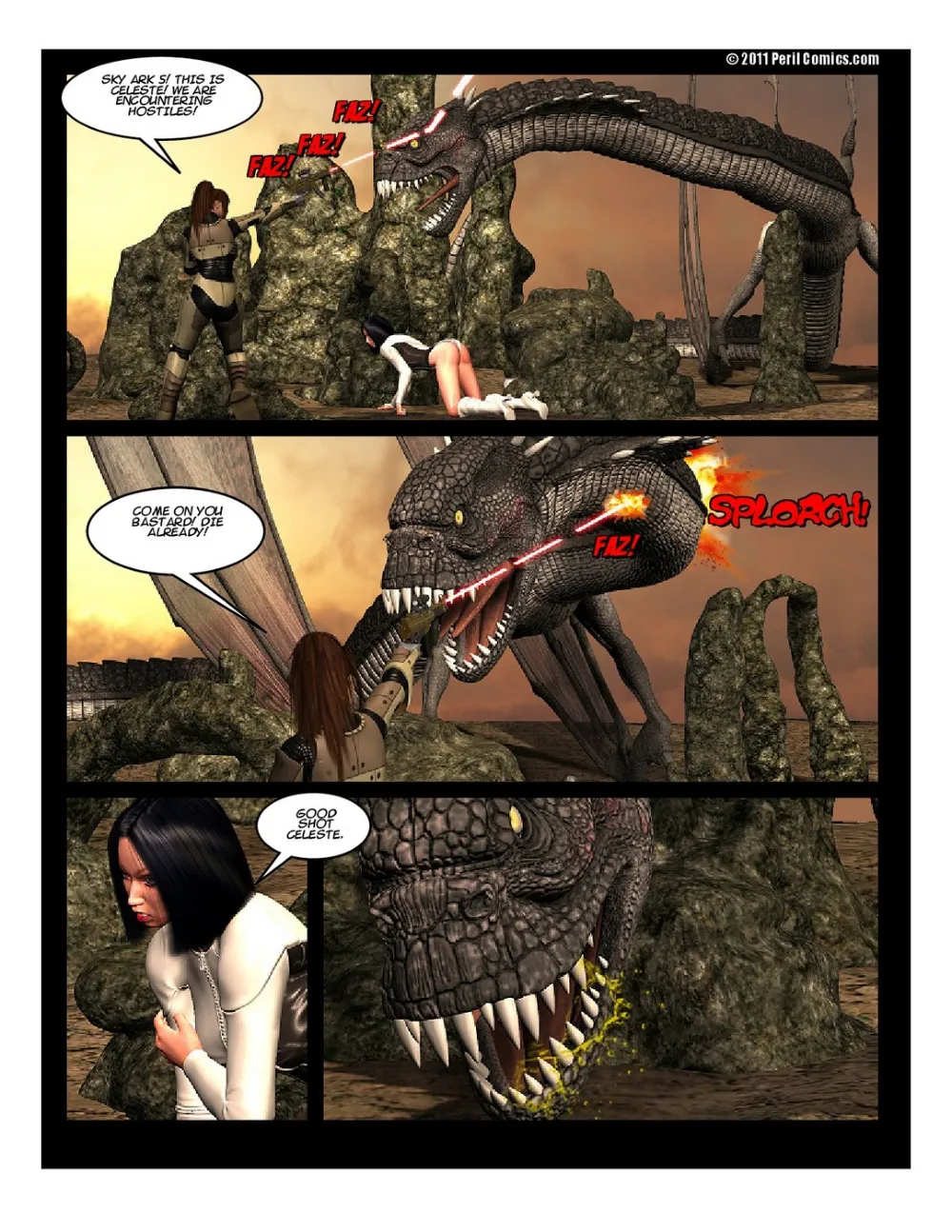 Peril- Predator Planet Sky Ark 5 - Page 7