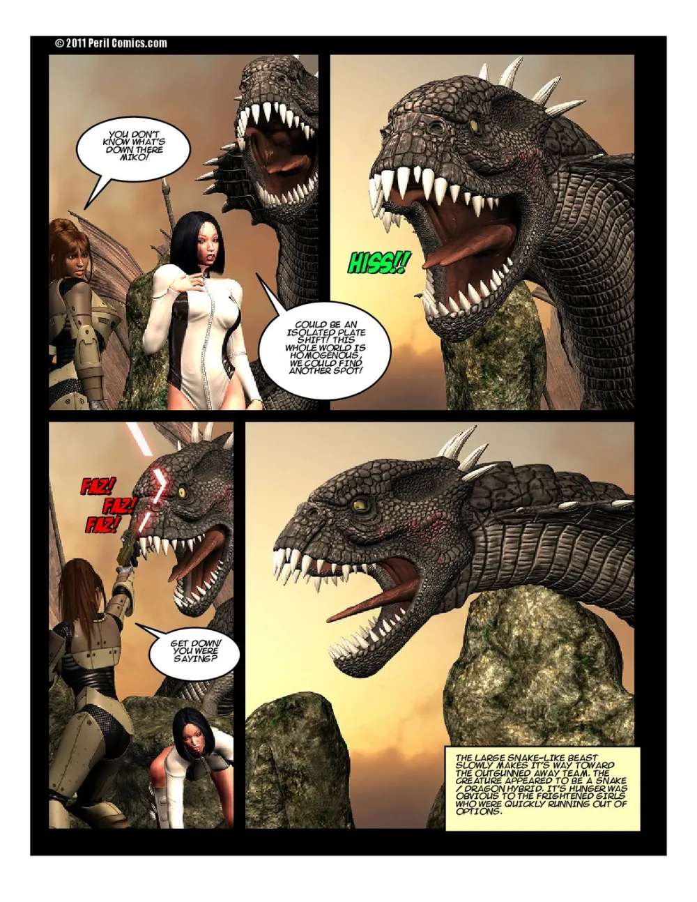 Peril- Predator Planet Sky Ark 5 - Page 6