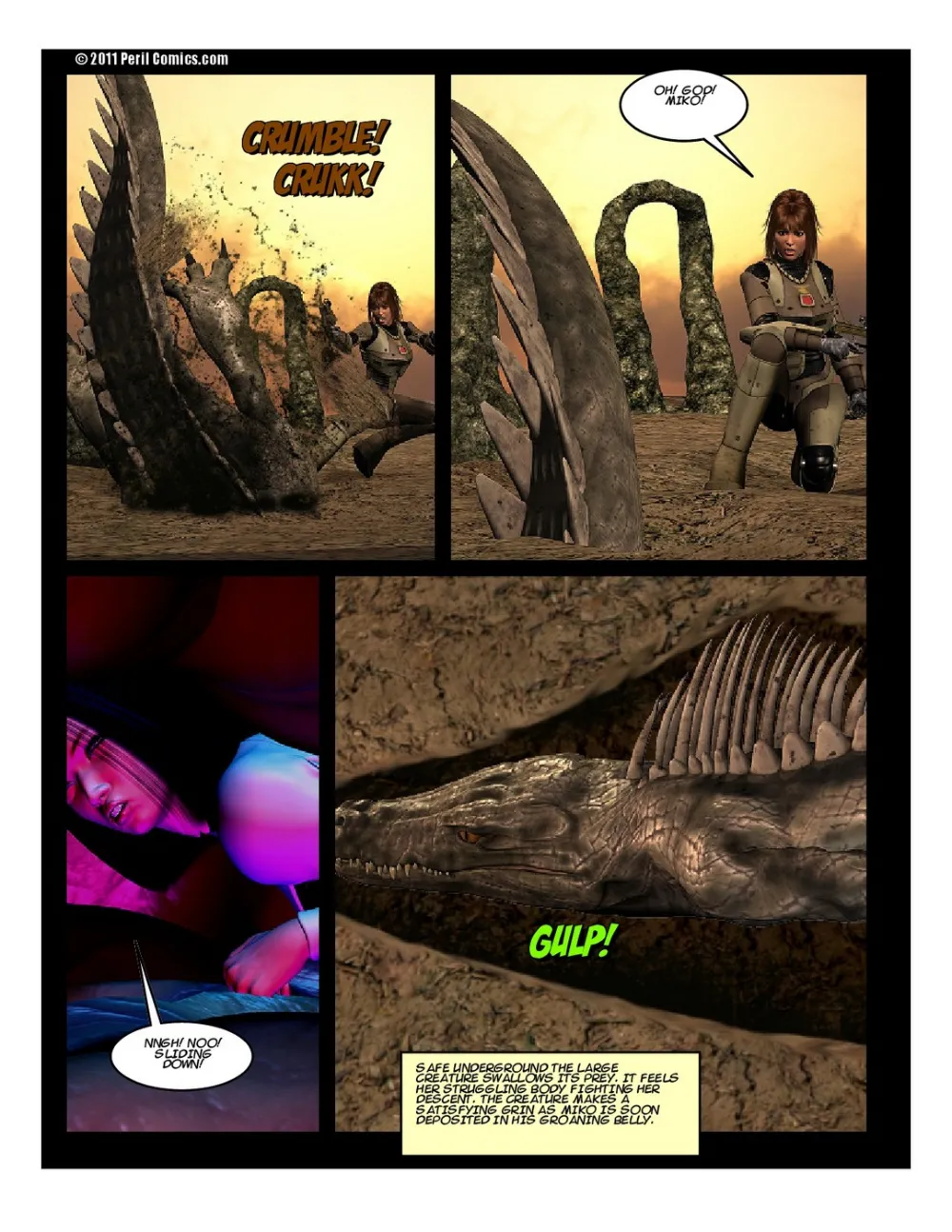 Peril- Predator Planet Sky Ark 5 - Page 12