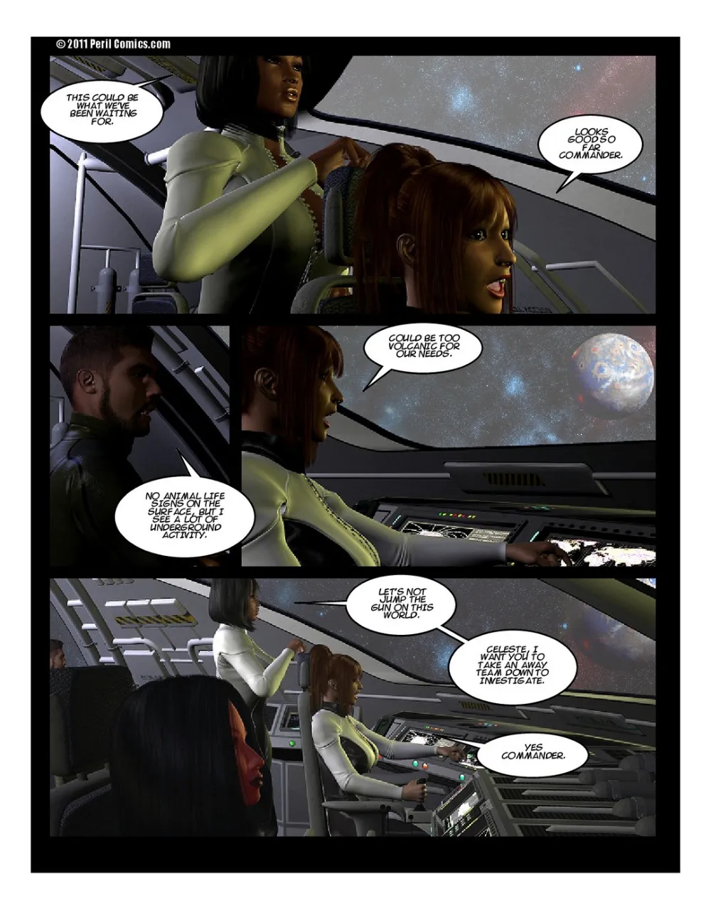 Peril- Predator Planet Sky Ark 5 - Page 2