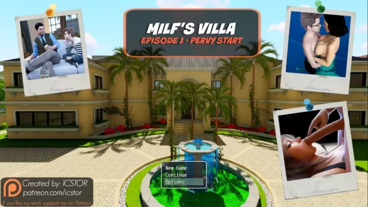 Brother- Sister Milf’s Villa – Ellis - 3d