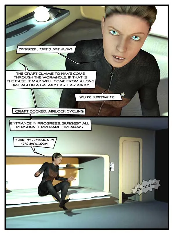 Spacey Trekky Time Tussle - Page 4