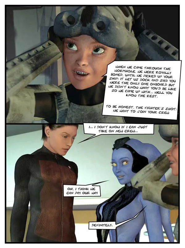 Spacey Trekky Time Tussle - Page 8