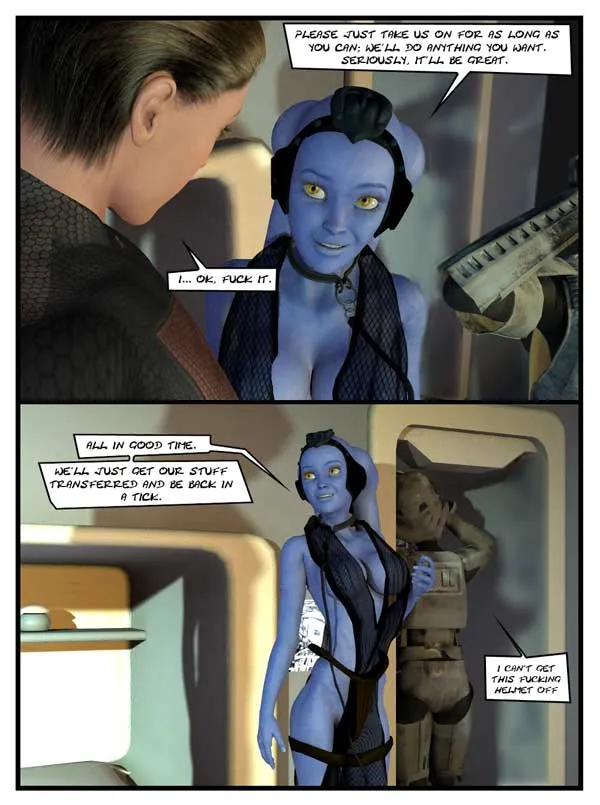 Spacey Trekky Time Tussle - Page 9