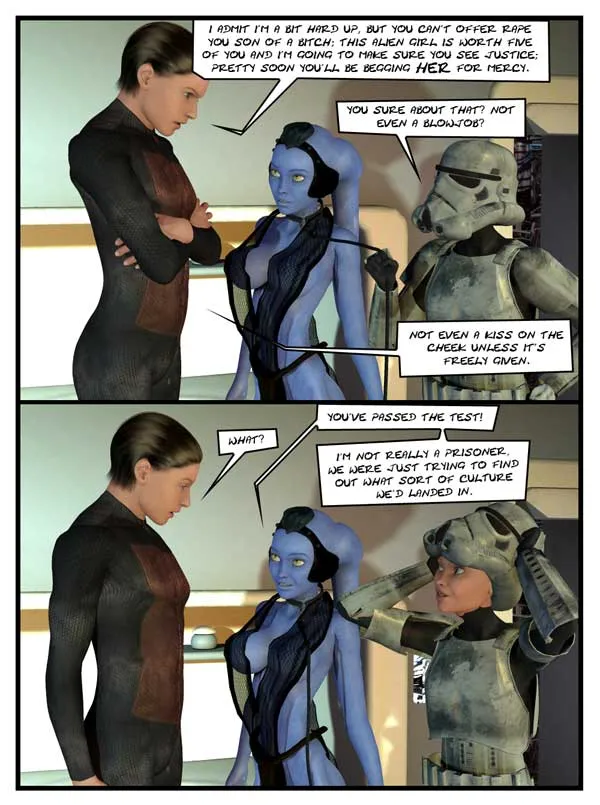 Spacey Trekky Time Tussle - Page 7
