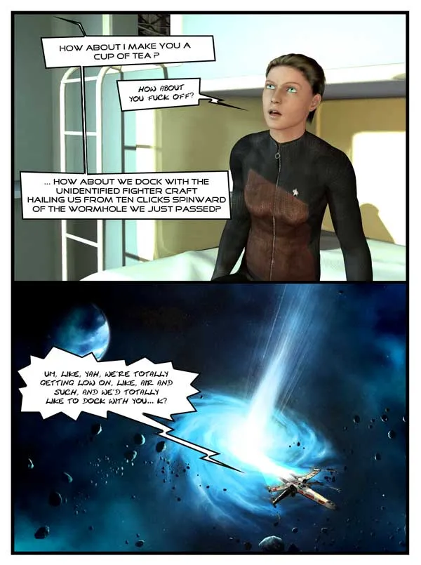 Spacey Trekky Time Tussle - Page 3