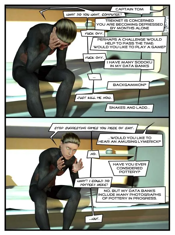Spacey Trekky Time Tussle - Page 2