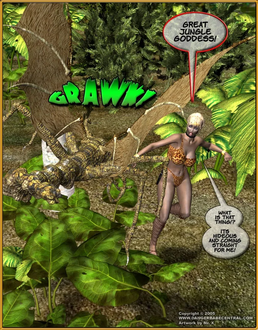 Jungle Babe and Wild Girl vs White Slavers - Page 21