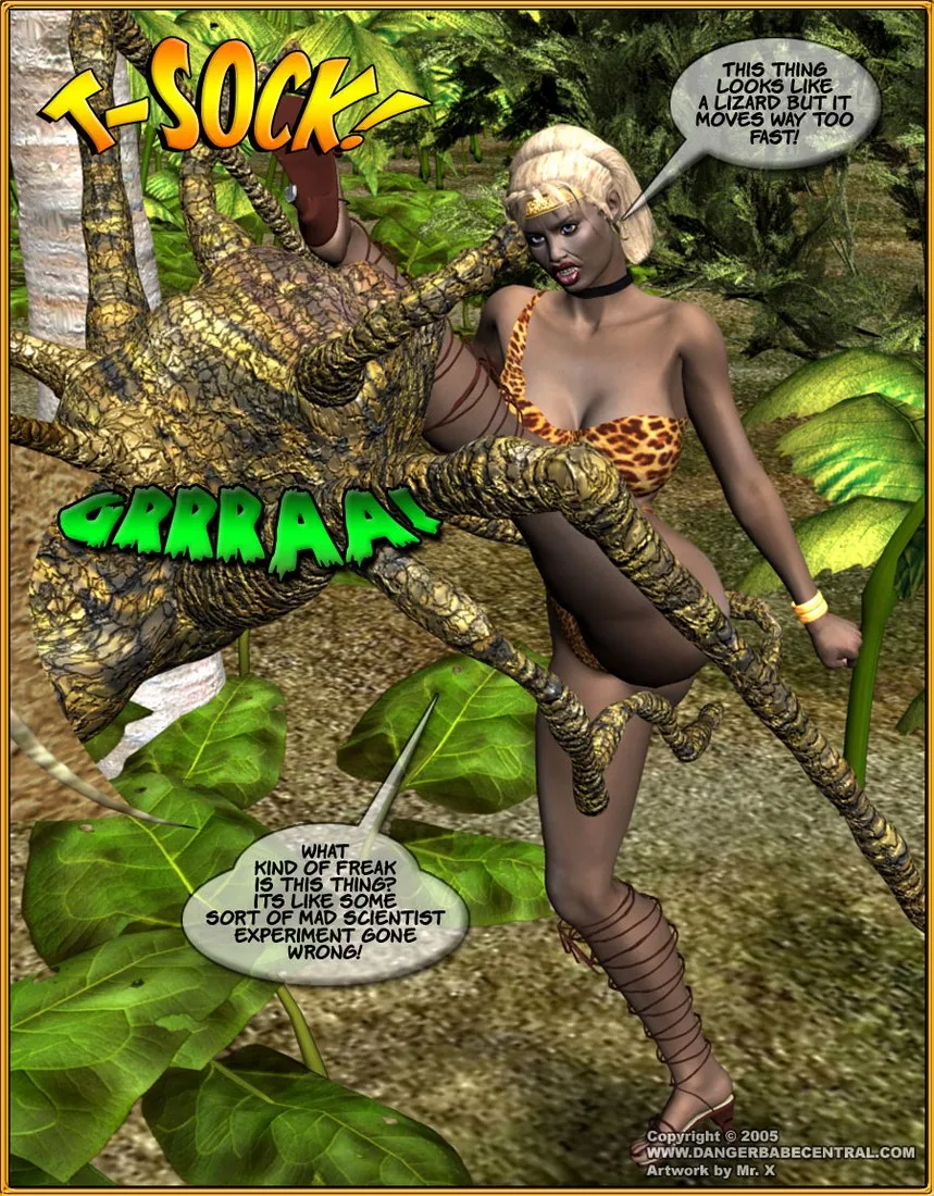 Jungle Babe and Wild Girl vs White Slavers - Page 23