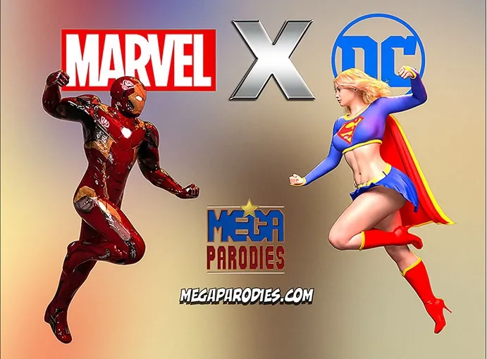 Marvel X DC 3D- MegaParodies - Page 1