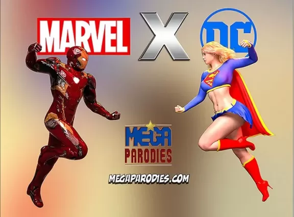 Marvel X DC 3D- MegaParodies - DC Superheroine