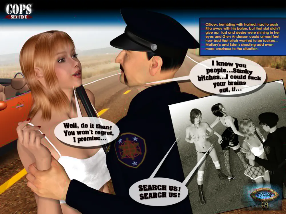 X Sisters- Cops Sex Fine - Page 21