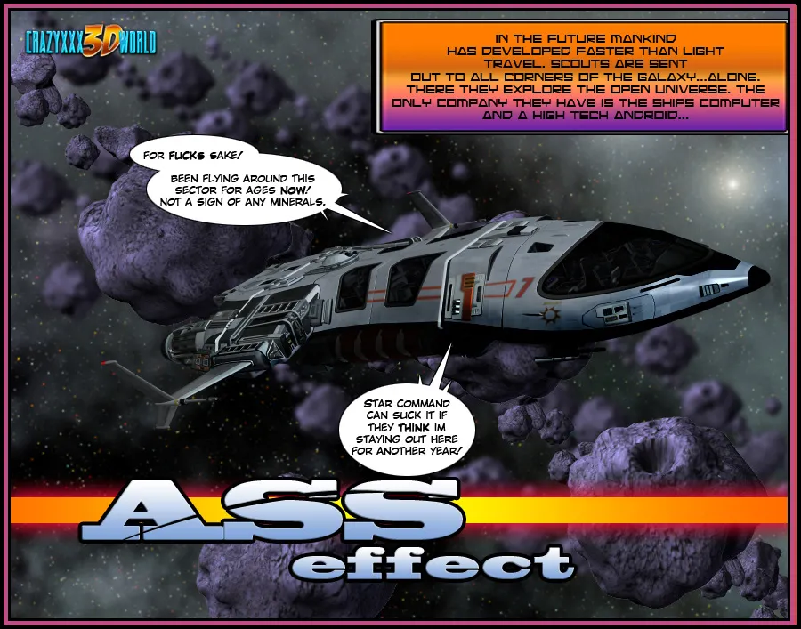 Crazyxxx3Dworld- Ass Effect - Page 1