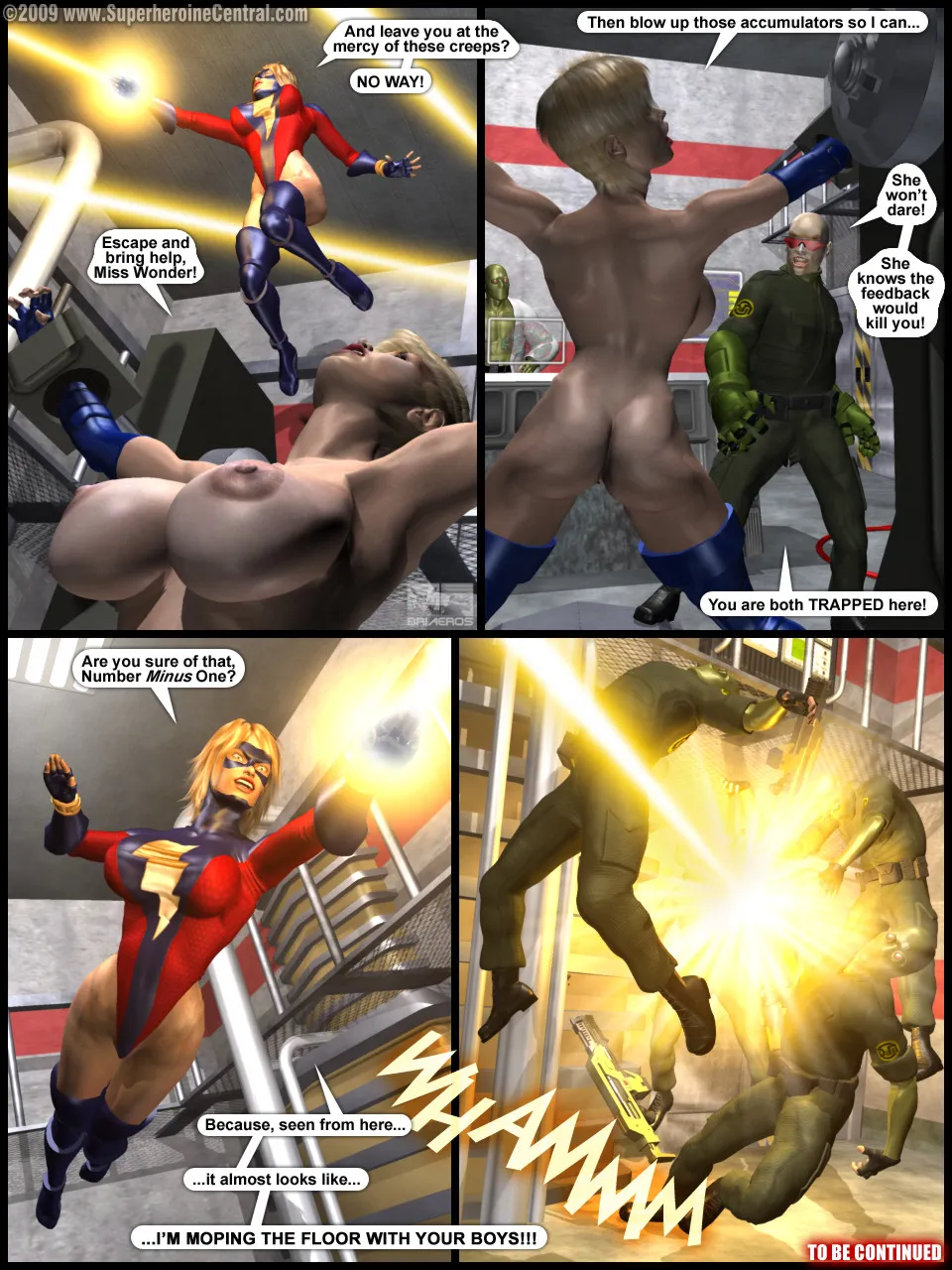 Power Gal in Mind Games # 3-3D Superheroine Central - Page 26