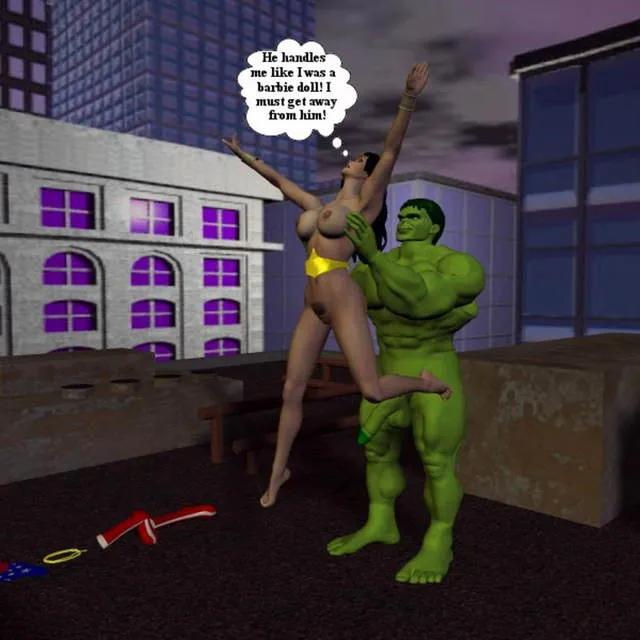 Incredible Hulk VS Wonder Woman - Page 19
