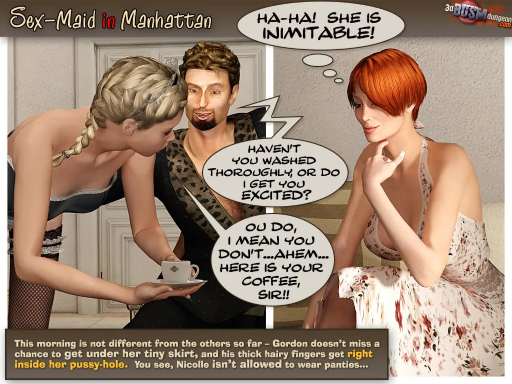 Sex Maid In Manhattan-3dbdsmdungeon - Page 6