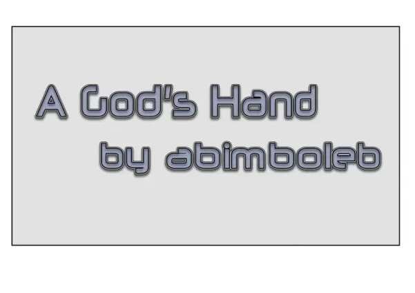 Abimboleb- A Gods Hand - 3d