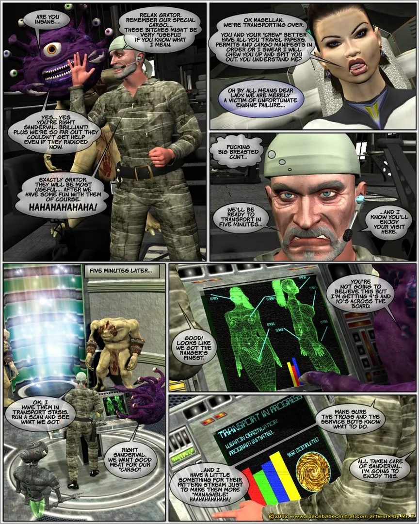 Galactic Rangers Ambushed- Mr.X - Page 4