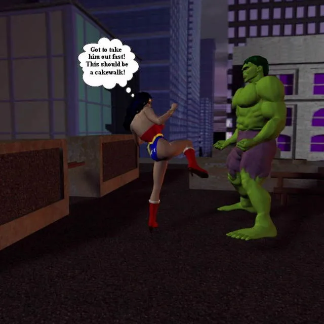 Incredible Hulk VS Wonder Woman - Page 7
