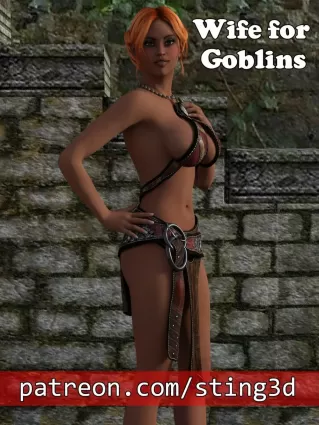Sting3D- Wife for Goblins - Big Cock