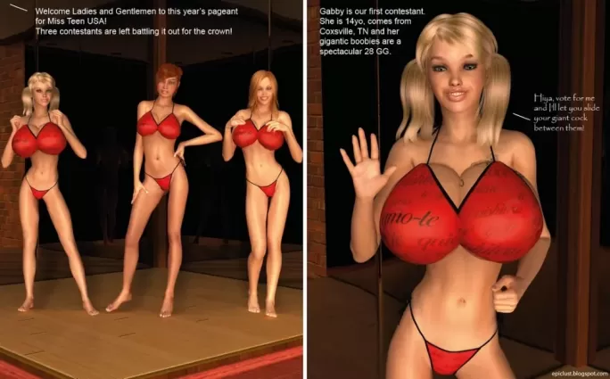 Miss Teen Hottie Competition - 3d