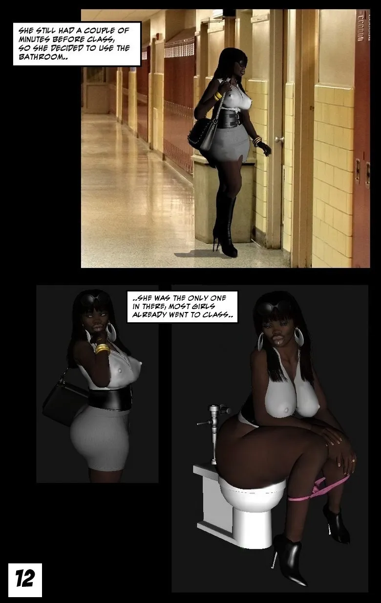 Sophie -Ebony School Slut - Page 16