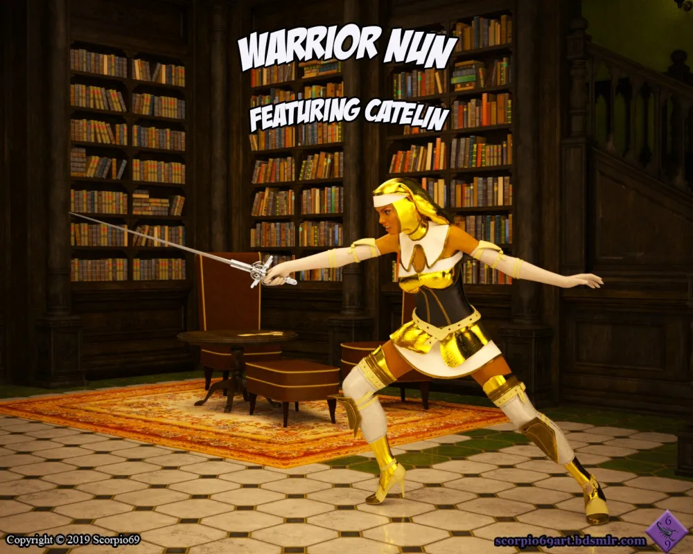 Warrior Nun – Catelin by Scorpio69 - Page 1