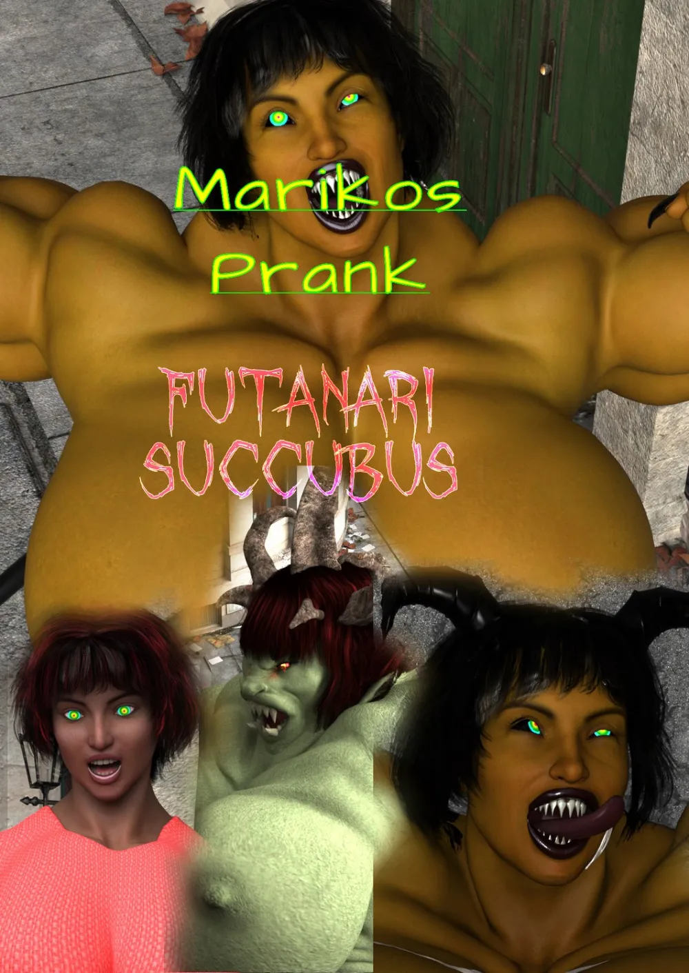 Marikos Prank- Futanari Succubus - Page 1