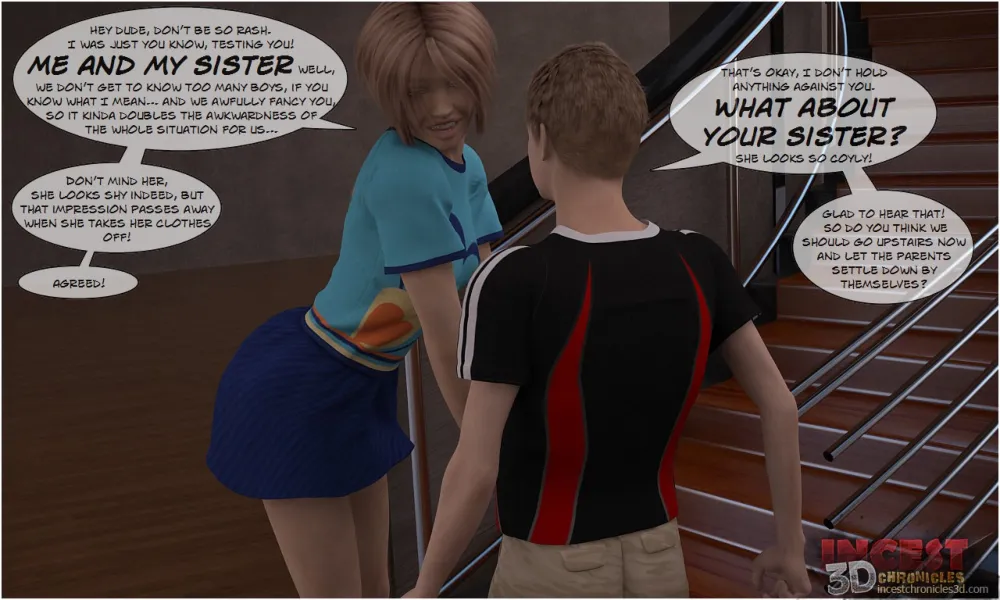 Wild Swinger Party- Incest3DChronicles - Page 10