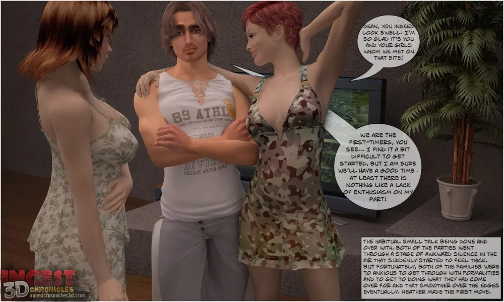 Wild Swinger Party- Incest3DChronicles - Page 7