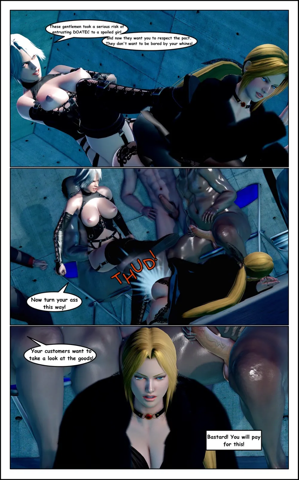 Helena Douglas- Slave for a Night! (Dead or Alive) - Page 11